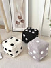 1pc Soft Dice Throw Pillow, 7.87*7.87 Inches, Suitable For Living Room Bedroom Sofa, Home Decor Room Decoration, Removable
